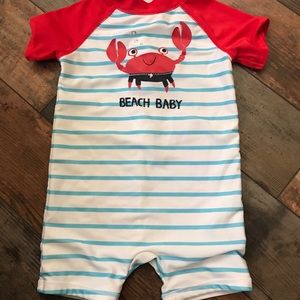 Baby one piece swim suit